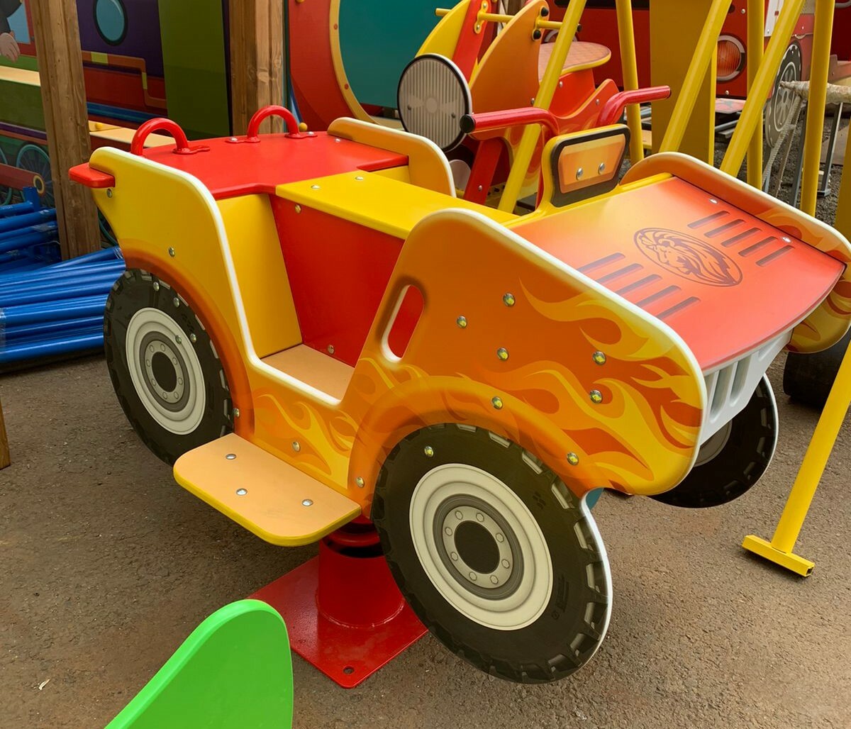 Качалка на пружине "Квадроцикл" 